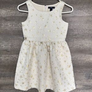Gap.Girl gold Dress